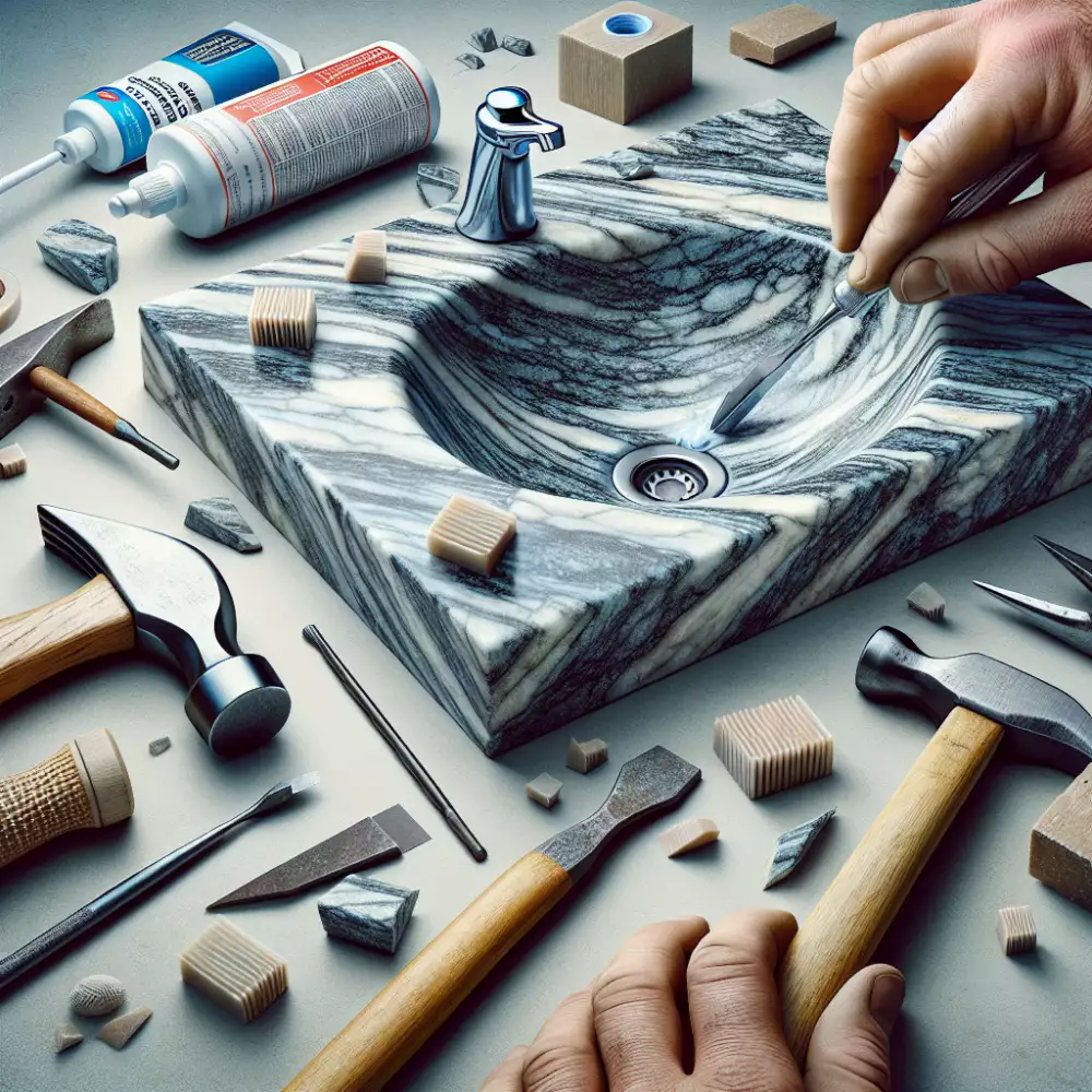 oprava granitového dřezu