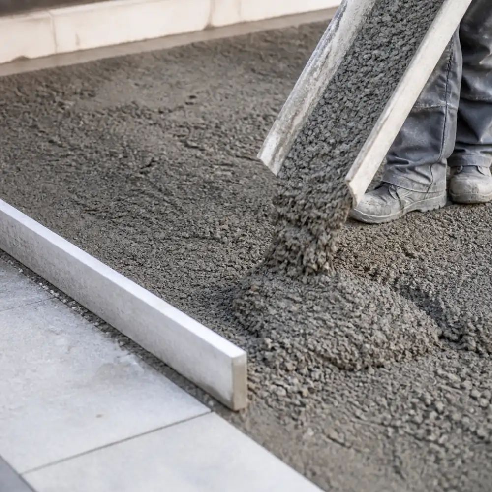 suchý beton